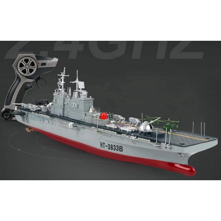 Zdalnie sterowany statek RC 75cm Lotniskowiec USS Wasp 1:350 2,4GHz