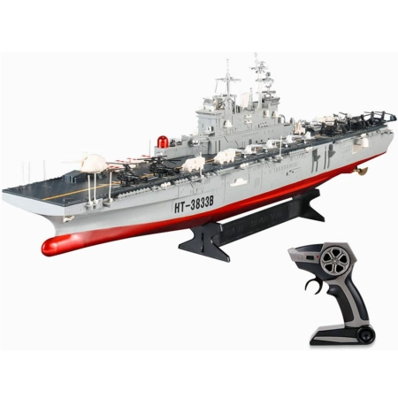 Zdalnie sterowany statek RC 75cm Lotniskowiec USS Wasp 1:350 2,4GHz