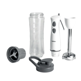 Blender ręczny z przenośnym bidonem Hoffen Blender ręczny z przenośnym bidonem Hoffen