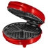 Gofrownica 1200 W na 5 gofrów w kształcie serca czerwona Hoffen