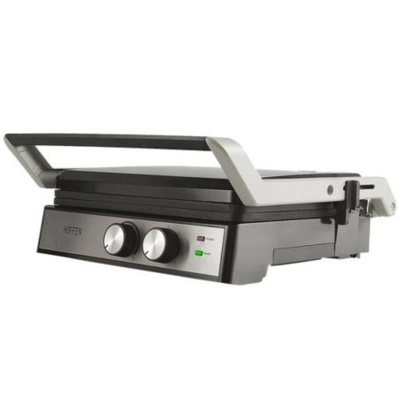 Elektryczny grill kontaktowy rozkładany 2w1 Hoffen