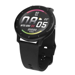 Smartwatch wodoodporny zegarek sportowy tętno krokomierz HYKKER