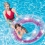 Koło do Pływania Plażowe Dmuchane 107cm Brokatowe