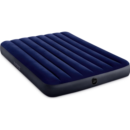 Materac dwuosobowy welurowy dmuchany 191x137x25cm 272kg Dura-Beam INTEX