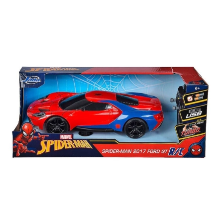 Jada samochód zdalnie sterowany Ford GT Marvel Spider-Man 2,4GHz USB TURBO