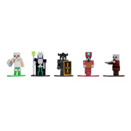 Minecraft Dungeons Zestaw metalowych figurek JADA TOYS 18 szt