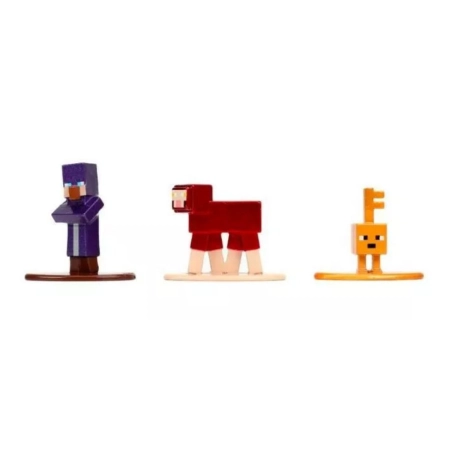 Minecraft Dungeons Zestaw metalowych figurek JADA TOYS 18 szt