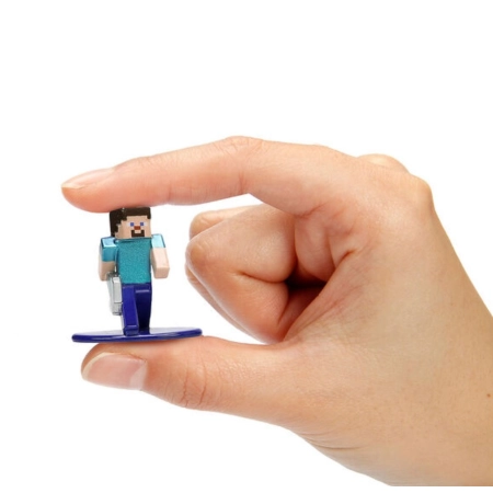 Minecraft Caves&Cliffs Zestaw metalowych figurek JADA TOYS 18 szt