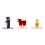 Minecraft Dungeons Zestaw metalowych figurek JADA TOYS 18 szt