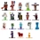Minecraft Dungeons Zestaw metalowych figurek JADA TOYS 18 szt - Zdj. 2
