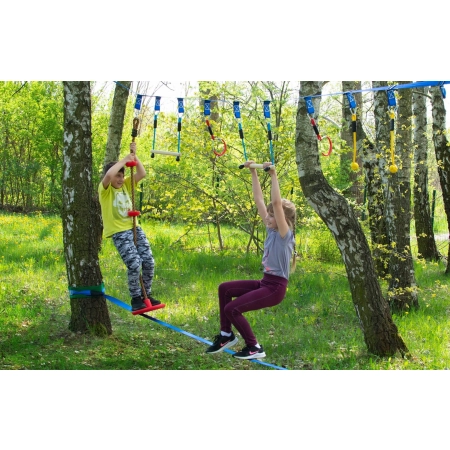 Park linowy tor przeszkód plac zabaw dla dzieci Motion JUMI