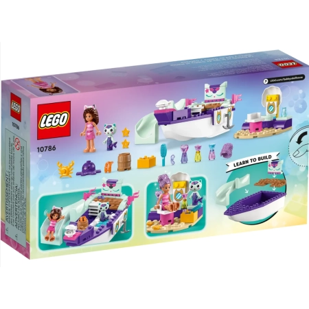 Lego Statek i spa Gabi i Syrenkotki 10786 klocki