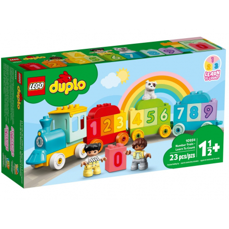 Lego Duplo 10954 Pociąg z cyframi Nauka liczenia