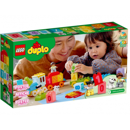 Lego Duplo 10954 Pociąg z cyframi Nauka liczenia