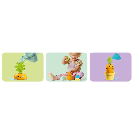 LEGO Duplo Rosnąca marchewka 10981 Klocki