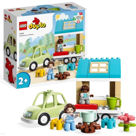 LEGO DUPLO Dom rodzinny na kółkach 10986 klocki