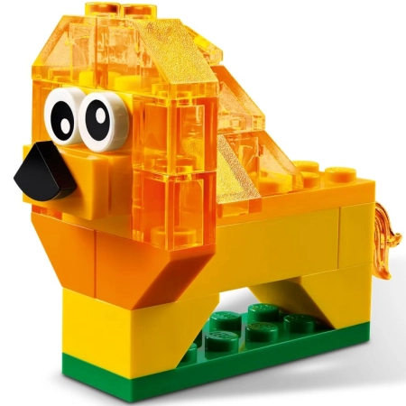 LEGO CLASSIC 11013 Kreatywne Przezroczyste Klocki