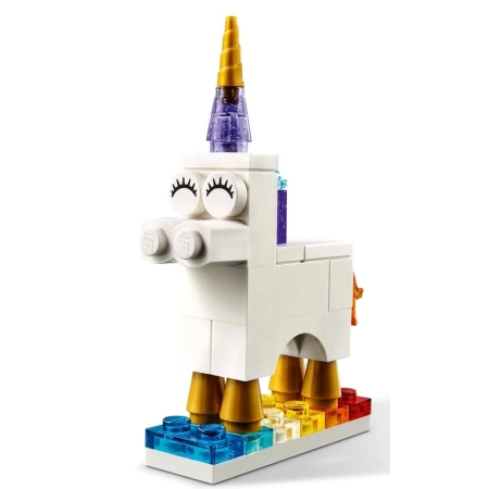 LEGO CLASSIC 11013 Kreatywne Przezroczyste Klocki