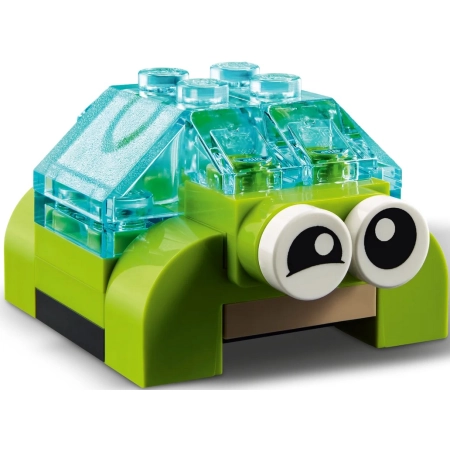 LEGO CLASSIC 11013 Kreatywne Przezroczyste Klocki