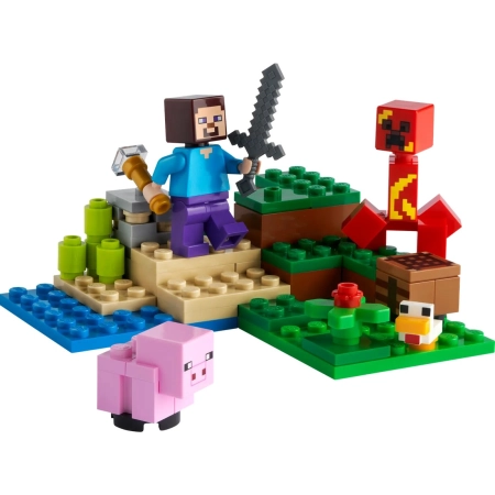 LEGO MINECRAFT 21177 Zasadzka Creepera klocki