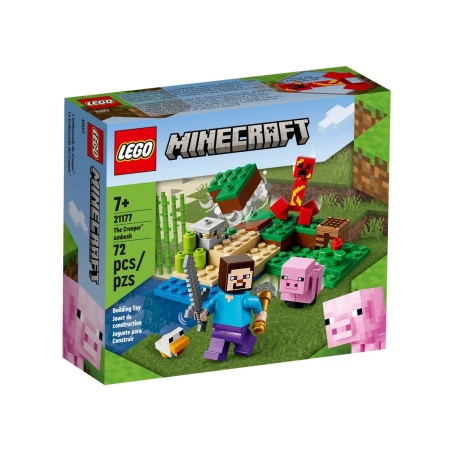 LEGO MINECRAFT 21177 Zasadzka Creepera klocki