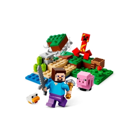 LEGO MINECRAFT 21177 Zasadzka Creepera klocki