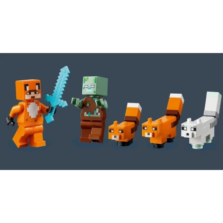 LEGO Minecraft Siedlisko Lisów 21178