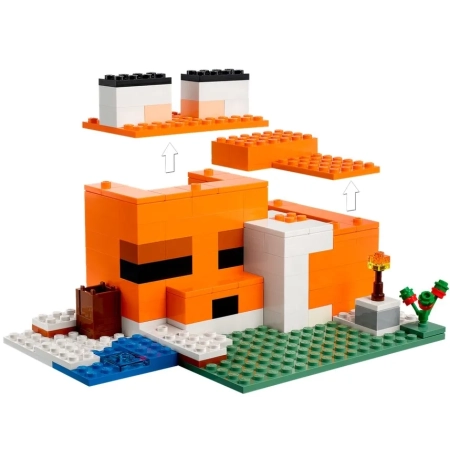 LEGO Minecraft Siedlisko Lisów 21178