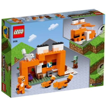 LEGO Minecraft Siedlisko Lisów 21178