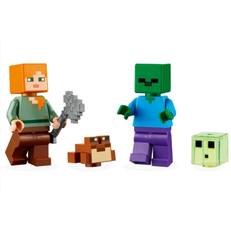 Klocki Lego Minecraft 21240 Przygoda na mokradłach 65 elementów 7+