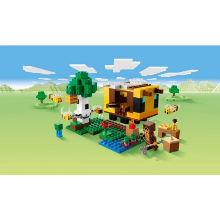 Klocki Lego Minecraft 21241 Pszczeli ul 254 elementy
