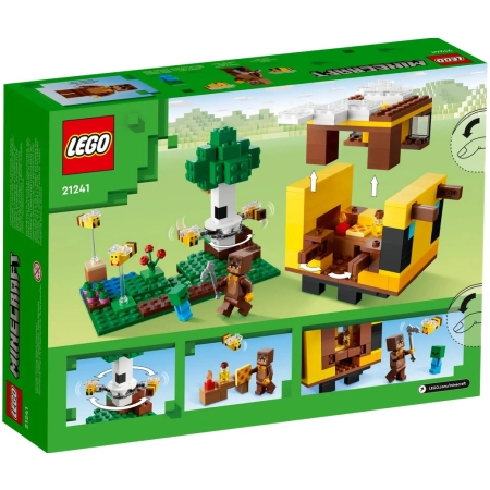 Klocki Lego Minecraft 21241 Pszczeli ul 254 elementy