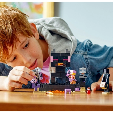 Lego Minecraft Arena Endu 21242 klocki zestaw