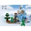 LEGO Minecraft 21243 Ośnieżone szczyty klocki