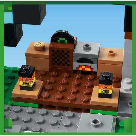 Klocki Lego Minecraft 21244 Bastion Miecza zestaw z figurkami