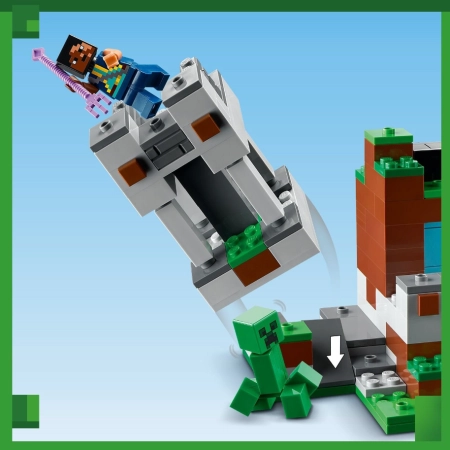 Klocki Lego Minecraft 21244 Bastion Miecza zestaw z figurkami