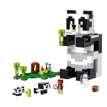 LEGO Minecraft 21245 Rezerwat Pandy Klocki