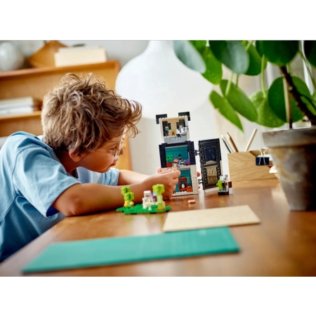 LEGO Minecraft 21245 Rezerwat Pandy Klocki
