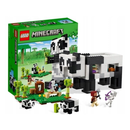 LEGO Minecraft 21245 Rezerwat Pandy Klocki
