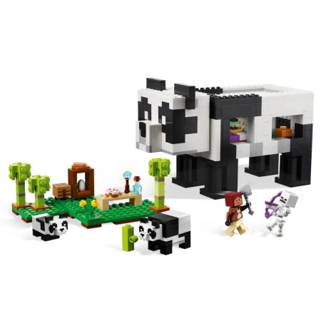 LEGO Minecraft 21245 Rezerwat Pandy Klocki