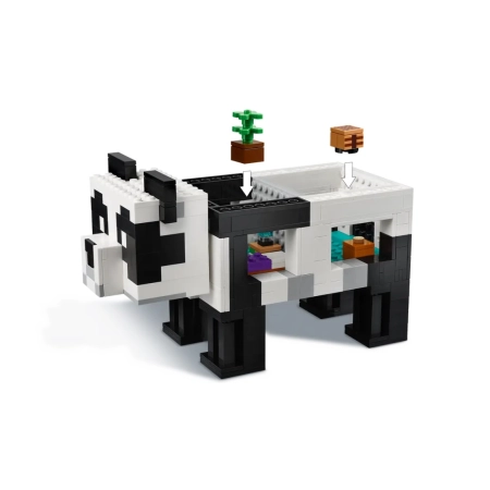 LEGO Minecraft 21245 Rezerwat Pandy Klocki