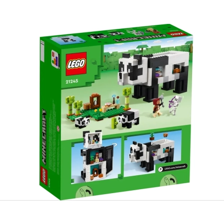 LEGO Minecraft 21245 Rezerwat Pandy Klocki