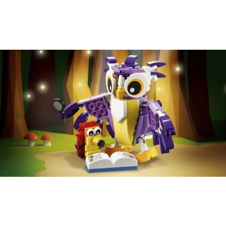 Klocki LEGO CREATOR 31125 Fantastyczne leśne stworzenia