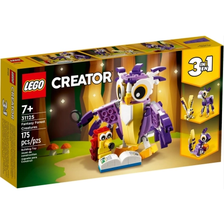Klocki LEGO CREATOR 31125 Fantastyczne leśne stworzenia