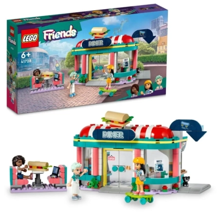 LEGO Friends Bar w śródmieściu Heartlake 41728 Klocki