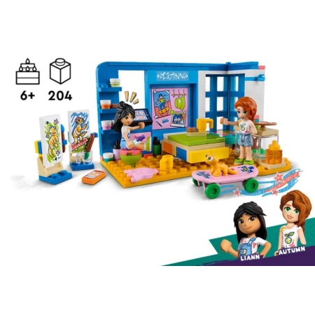 LEGO FRIENDS Pokój Liann 41739 Klocki