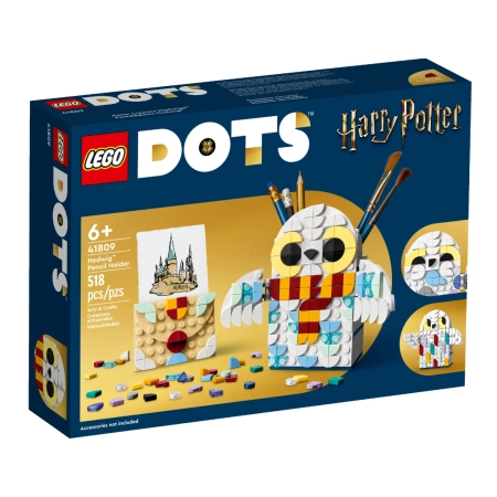 Pojemnik na długopisy w kształcie Hedwigi Lego 41809 klocki