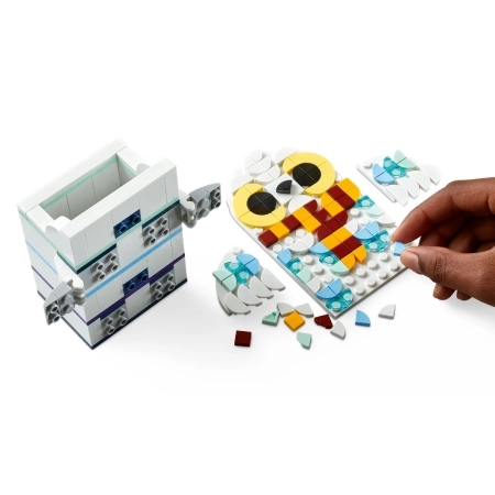 Pojemnik na długopisy w kształcie Hedwigi Lego 41809 klocki