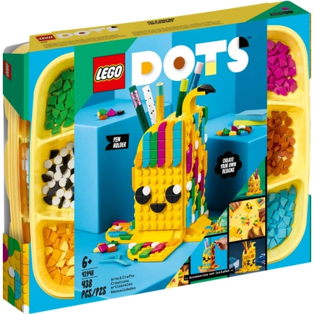 LEGO DOTS 41948 Uroczy banan pojemnik na długopisy