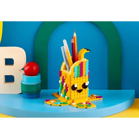 LEGO DOTS 41948 Uroczy banan pojemnik na długopisy